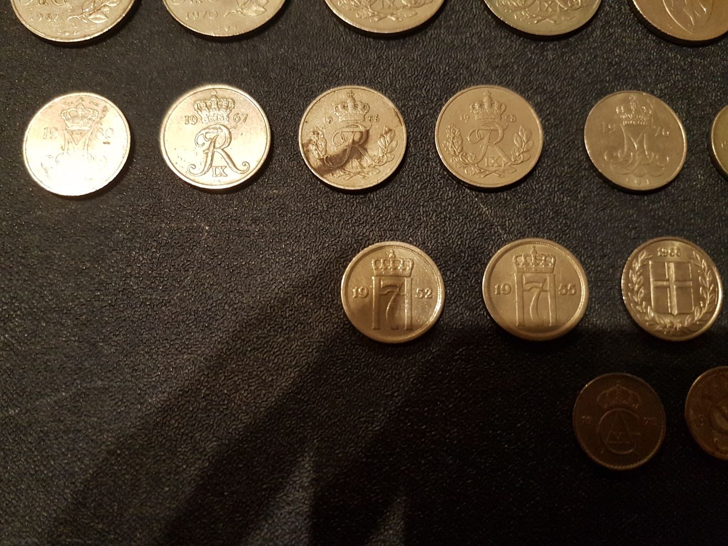 Monety Szwecja, Dania, Norwegia. Monety skandynawskie. Ładne stany.