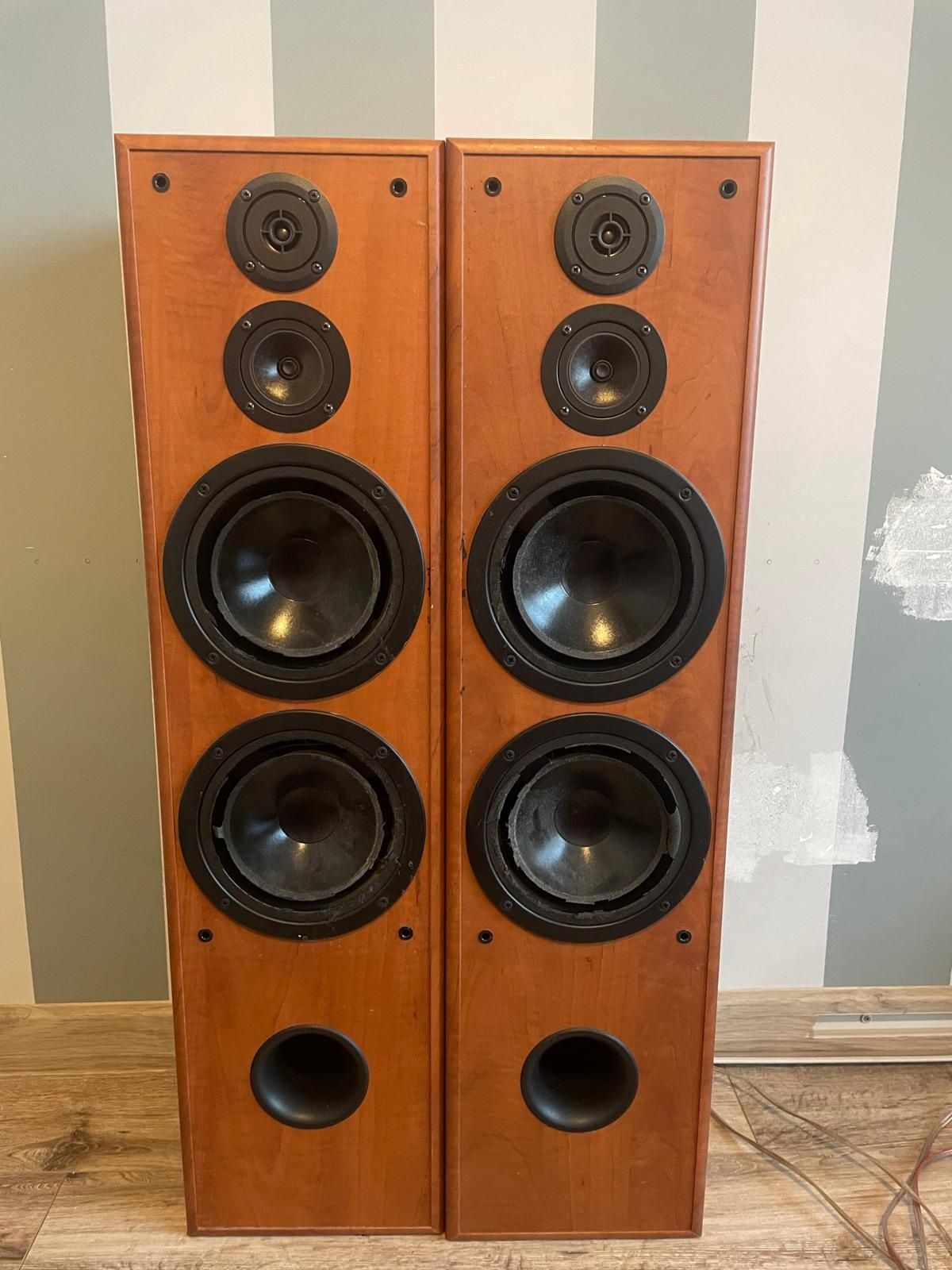 Zestaw kolumny Tonsil Fenix 2, Subwoofer i wzmacniacz Pioneer A209R