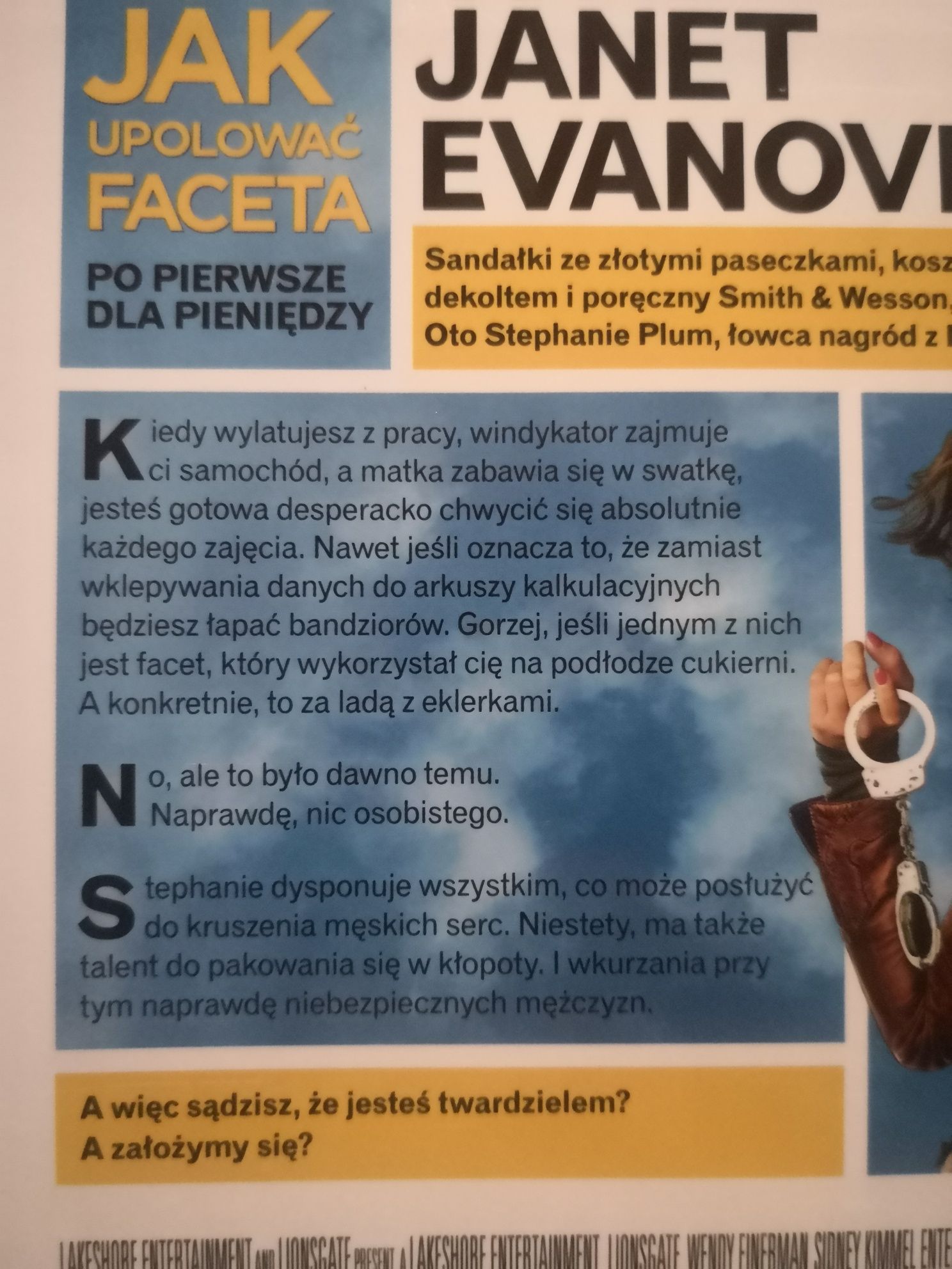 Książka Jak upolować faceta po pierwsze dla pieniędzy -Janet Evanovich