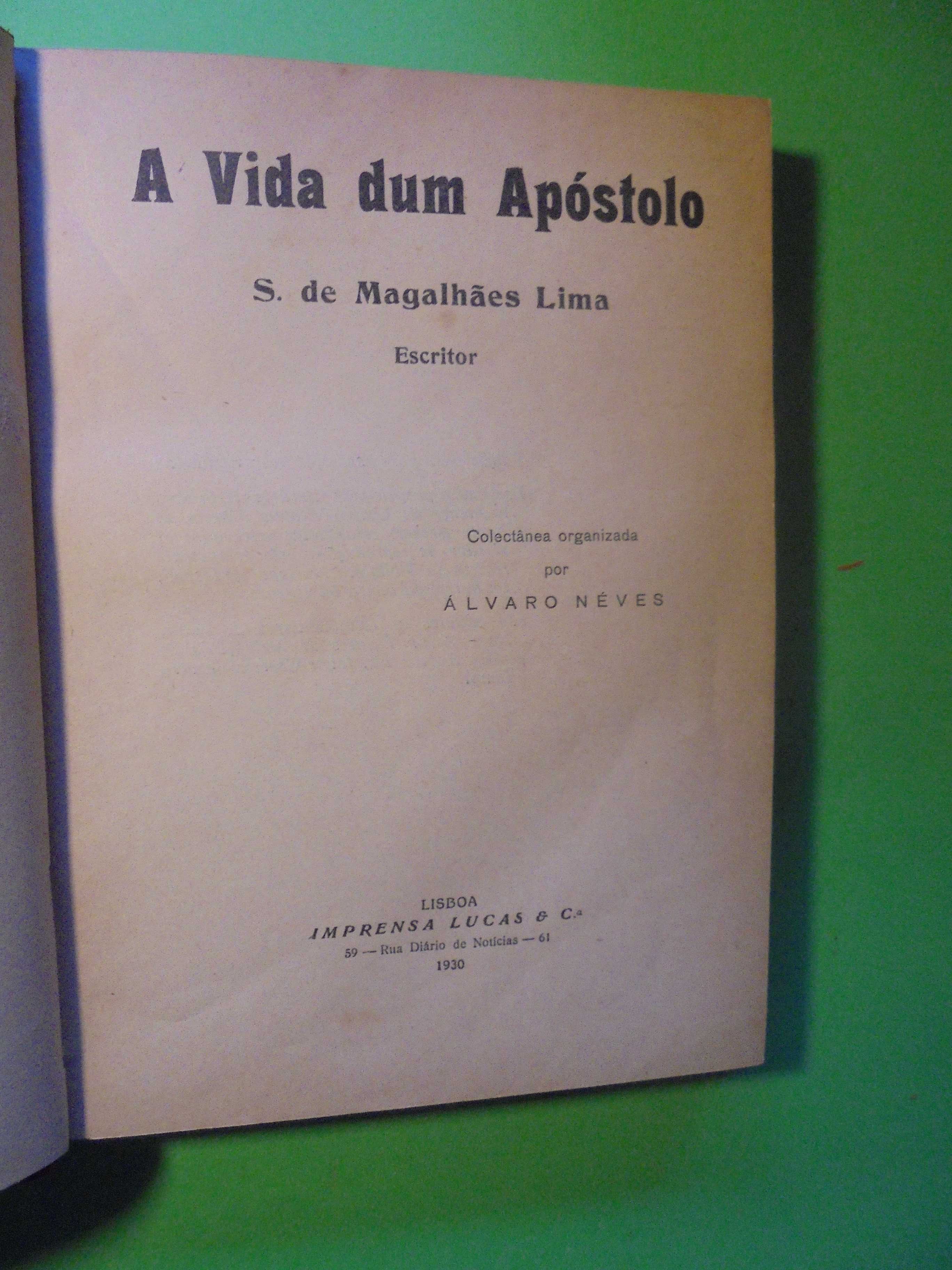 Lima (S.de Magalhães);A Vida de um Apóstolo-Escritor