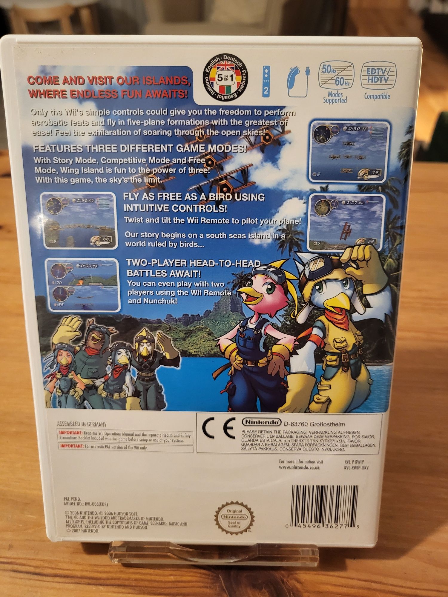 Wing Island na konsole Nintendo Wii