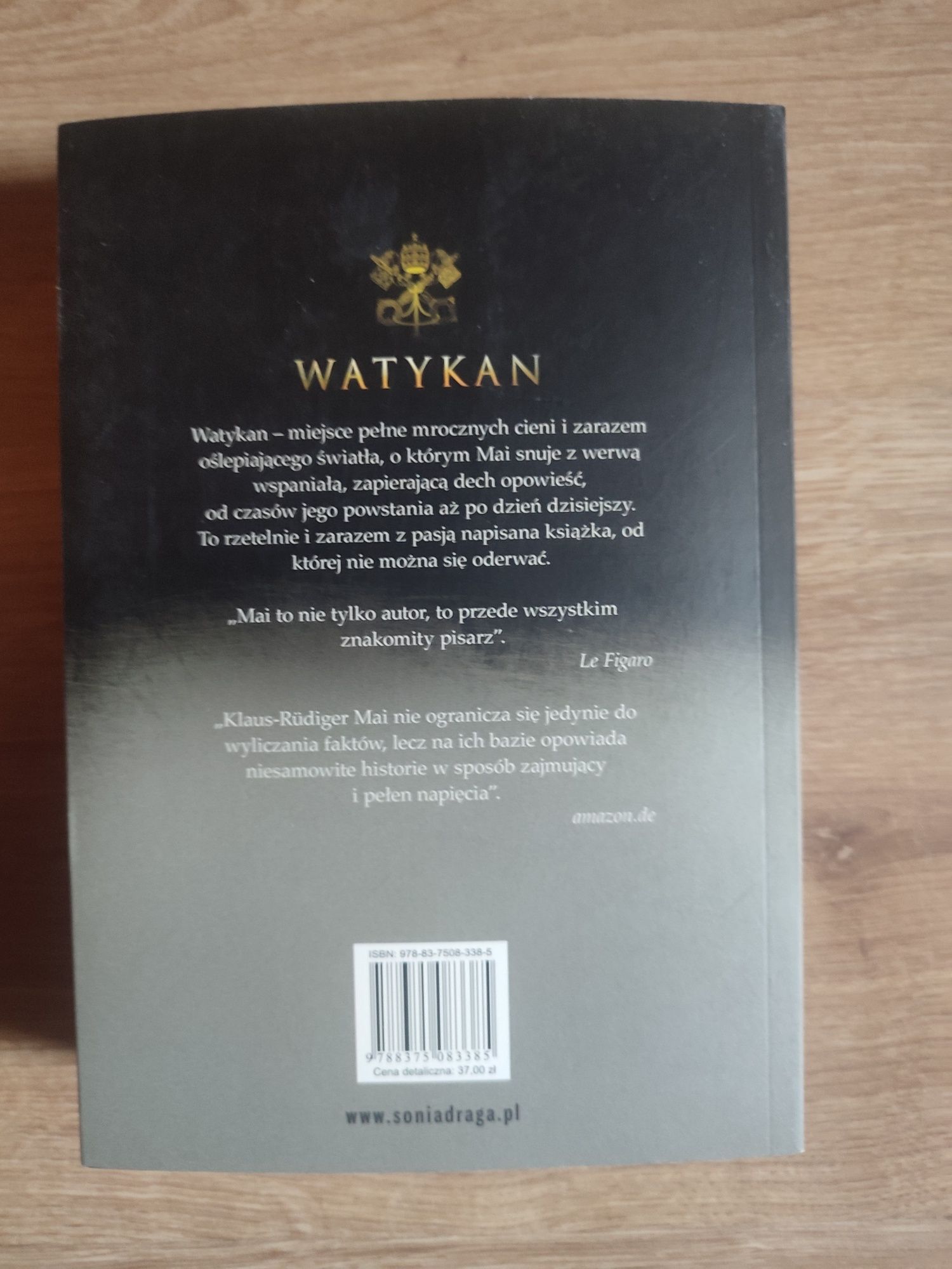 Klaus-Rudiger Mai - Watykan : Mroczna historia światowej potęgi