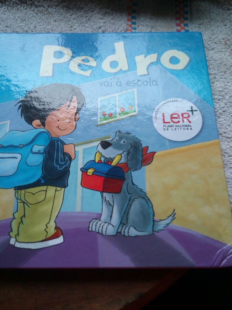 Dois livros do Pedro