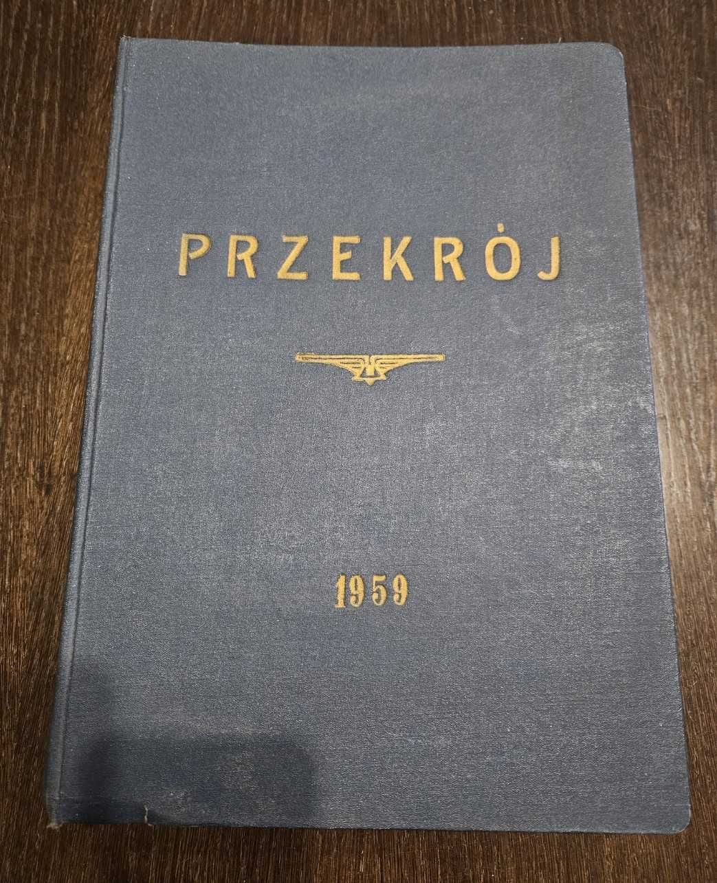 Przekrój z roku 1959 oprawiony * cały rocznik czasopisma