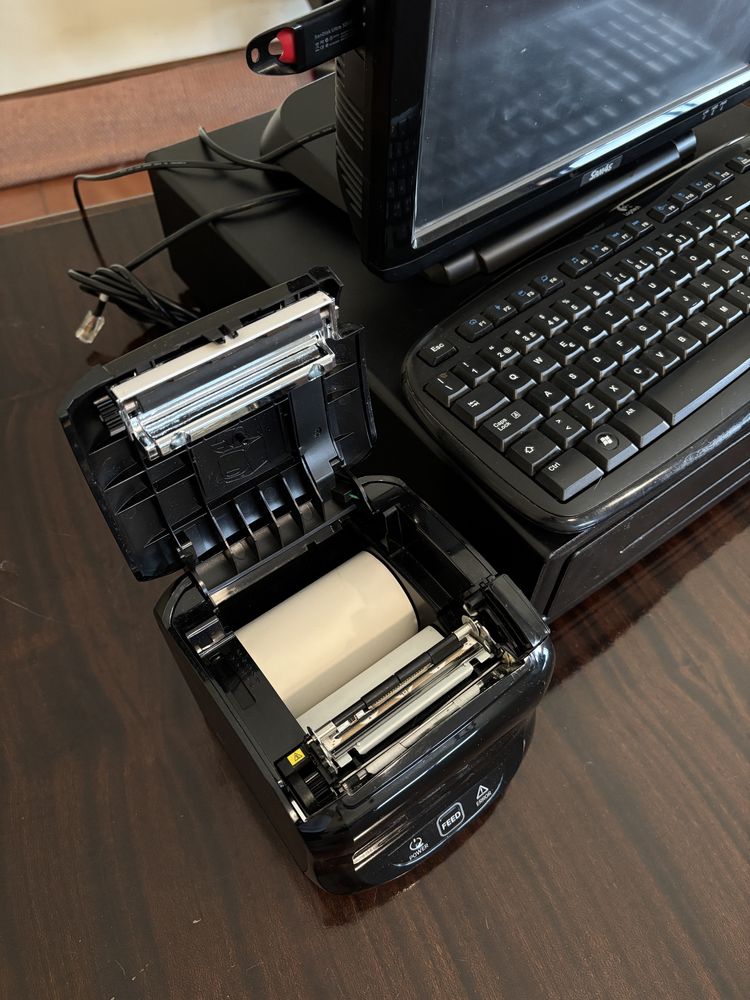 Caixa Registadora POS SAM4S + Impressora + oferta teclado