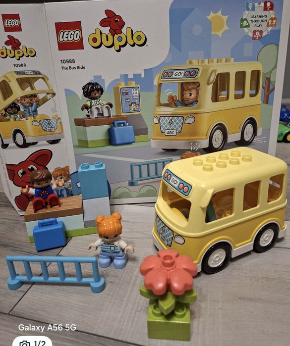 Zestaw lego duplo autobus