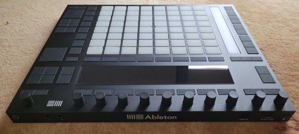 Ableton Push 2 + walizka, jak nowy