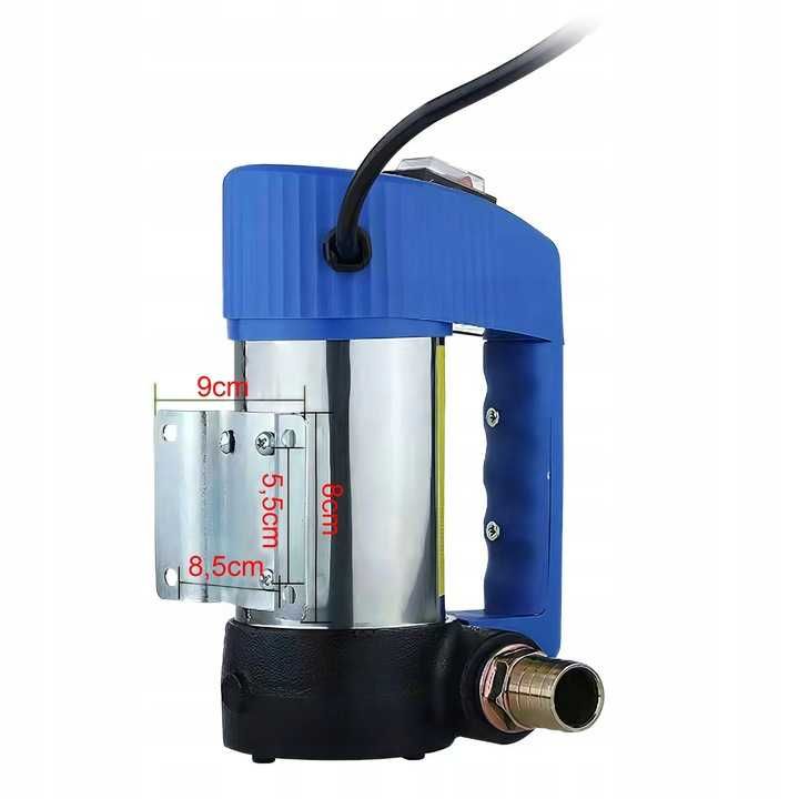 Pompa Do Spuszczania Wymiany Paliwa Ropy Oleju ELEKTRYCZNA 12V 260W