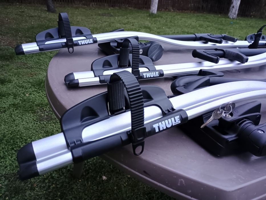 Uchwyt bagażnik rowerowy Thule Proride 591 zestaw 3 szt one key system