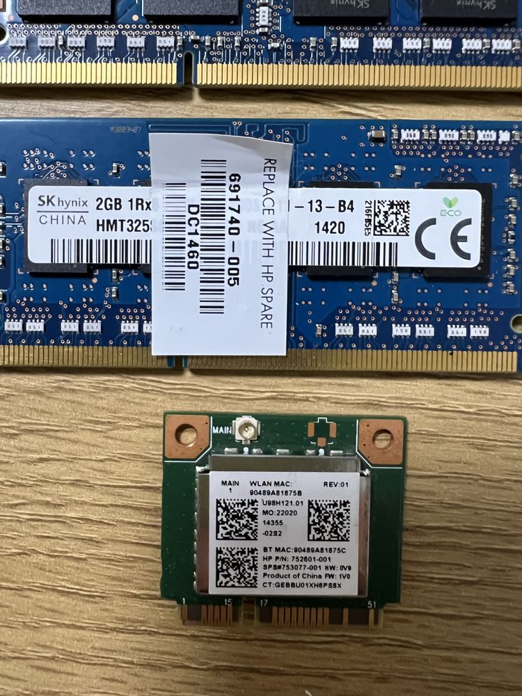 Оперативна памʼять SK hynix 4 GB, 2GB, 12800S