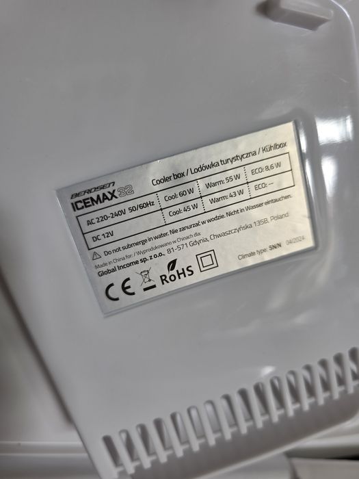 Lodówka turystyczna Berdsen Icemax 32 L