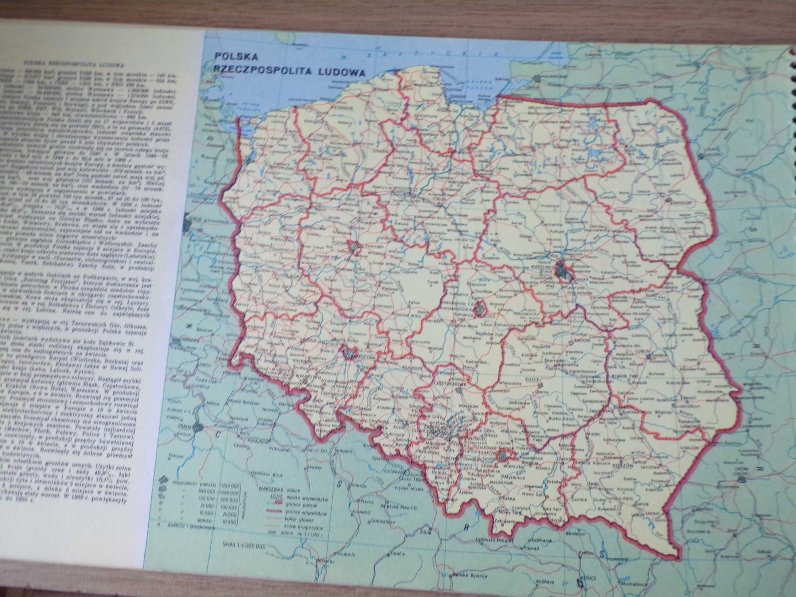 Atlas przemian politycznych świata w XXw. - 1970r