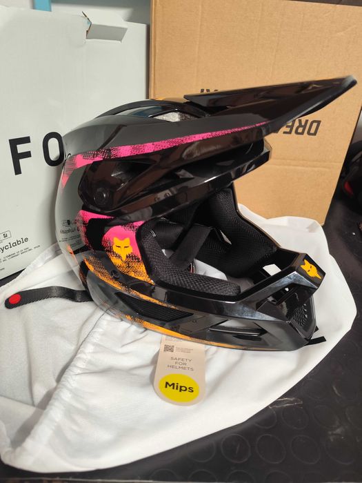 Fox rampage, capacete enduro/downhill