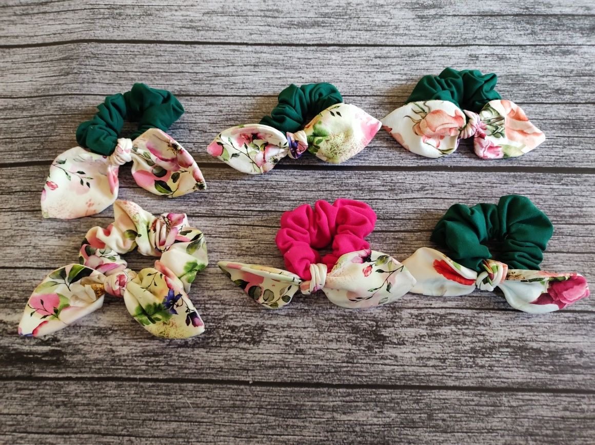 Frotki / Gumki do włosów Scrunchie NOWE