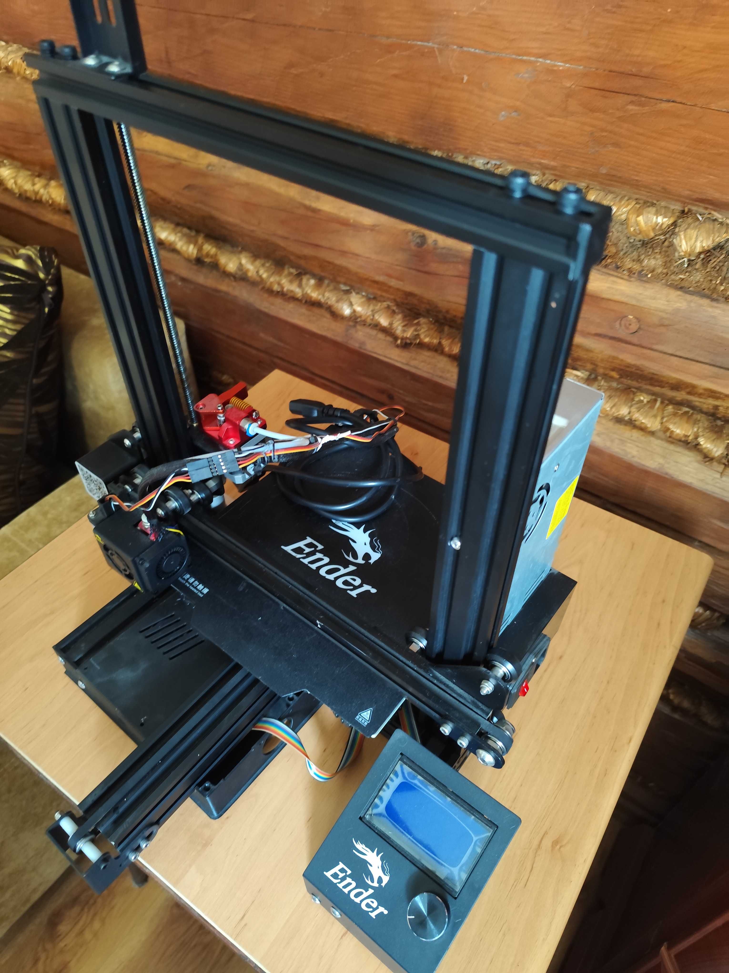 Drukarka 3D Ender 3 Pro + ulepszenia (SKR v1.3, TMC2208, BLTouch)