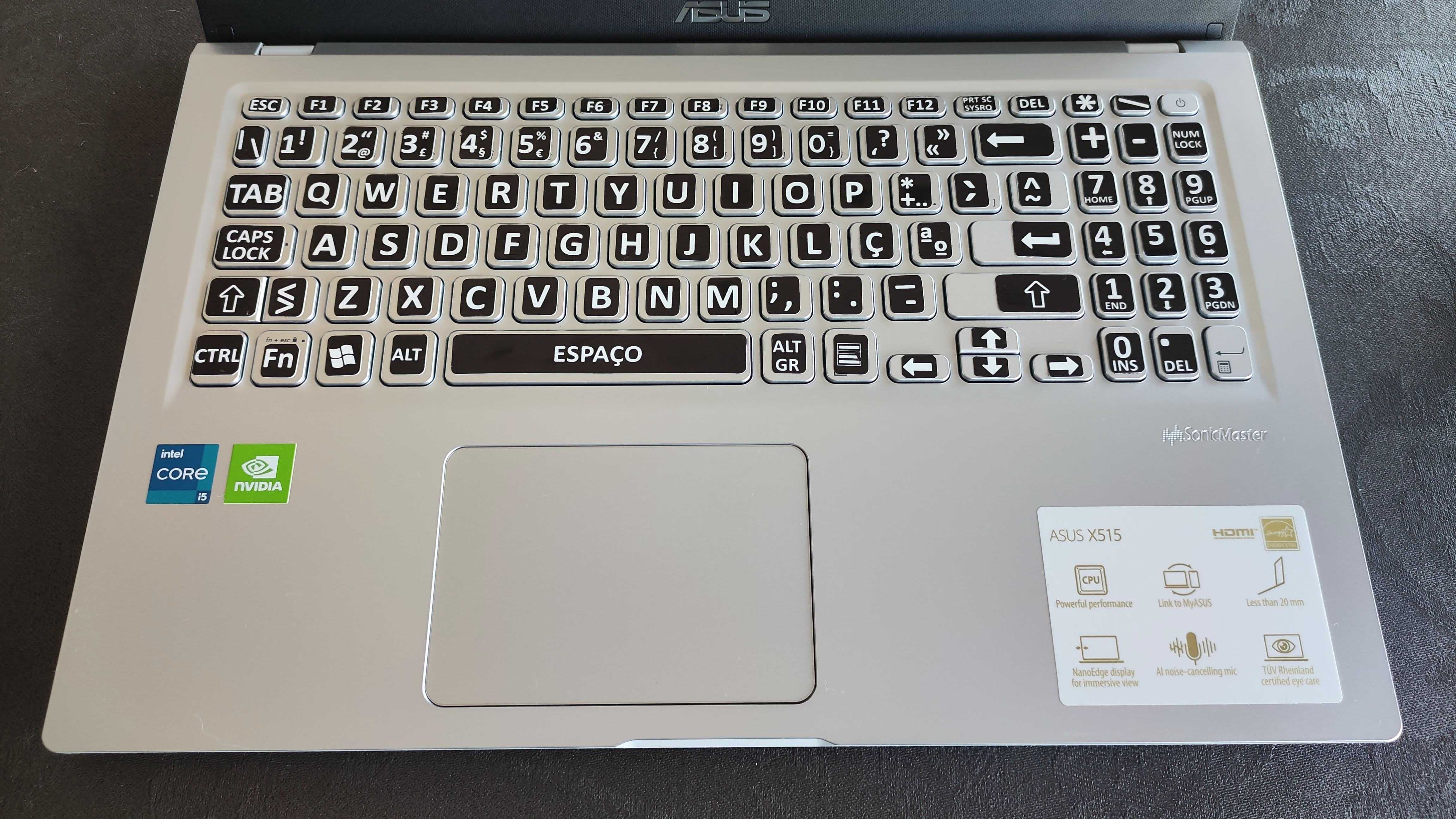 Portátil ASUS F515EP - COMO NOVO!