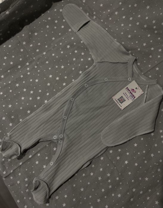 Нові комбінезон чоловічок в рубчик 56 і 62 розмір