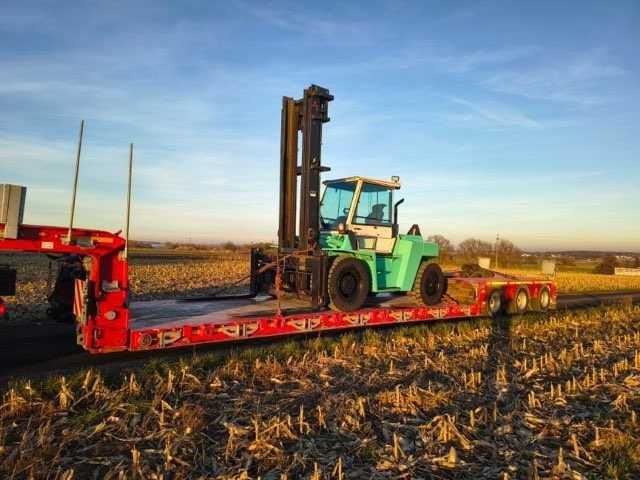 Wynajem wózka widłowego 8 ton, podnoszenie 5,8 m