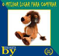 Peluche boneco Leão ideal para crianças