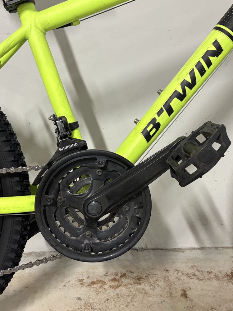 Bicicleta BTT ST 500 YELLOW RR 24”