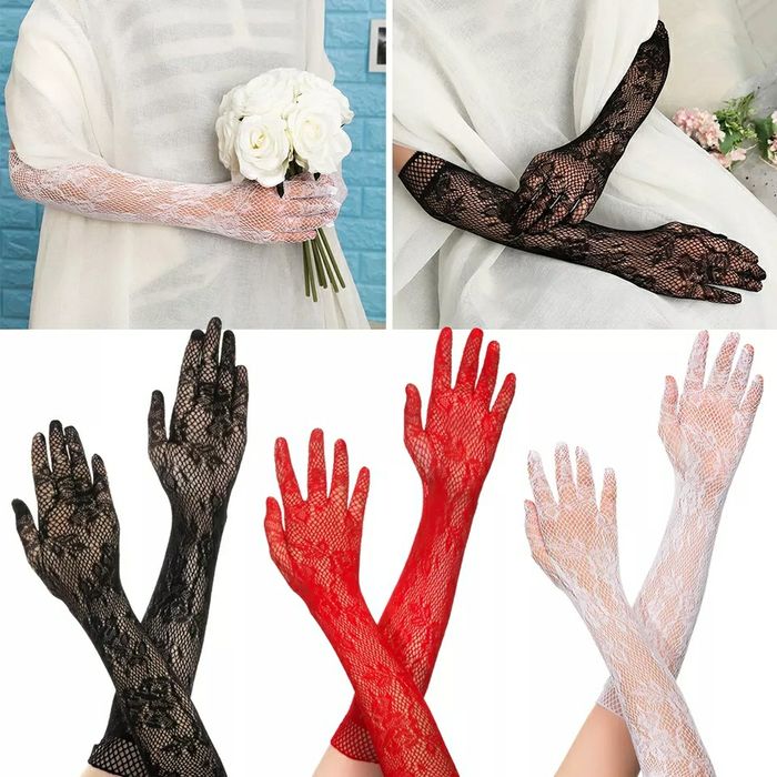 Женские кружевные перчатки, эротическое нижнее белье, еротична білизна