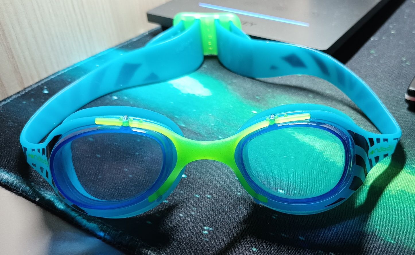 Okulary gogle pływackie dla dzieci Nabaiji