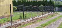 Ogrodzenia panelowe PRODUCENT komplet panel h123 fi4mm SANOK