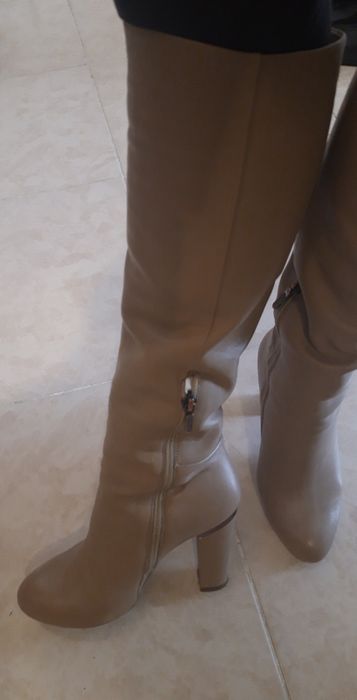 Чоботи шкіряні бу