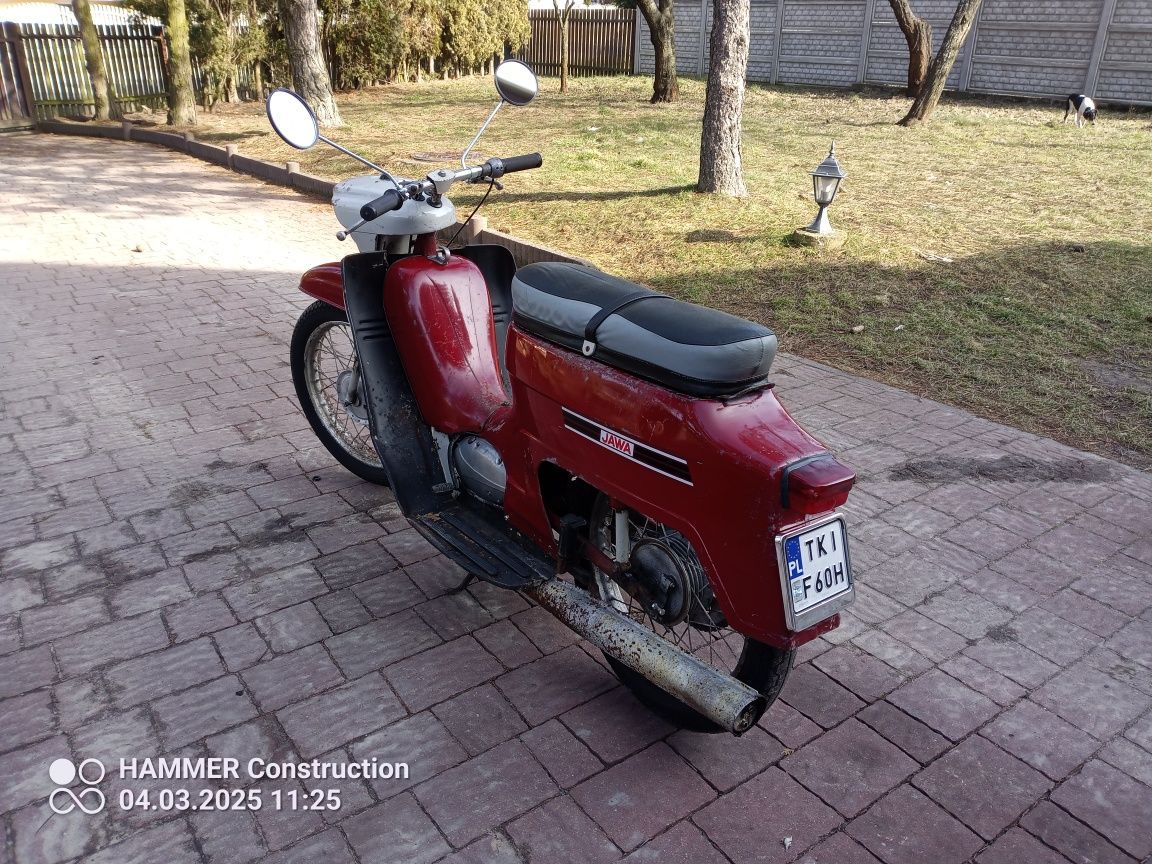 Jawa 50 Jawka Typ 20 Zarejestrowana Kaczka Pancerka Oryginał