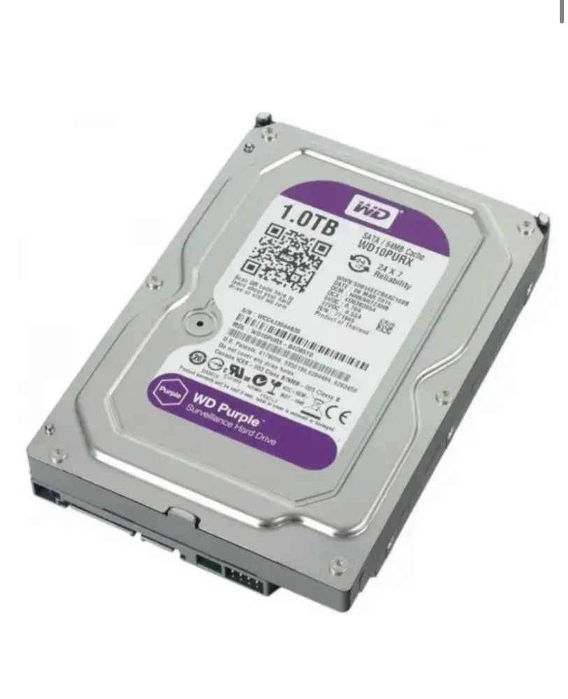 Жорсткий диск Western Digital WD Purple WD10PURX 1 TB