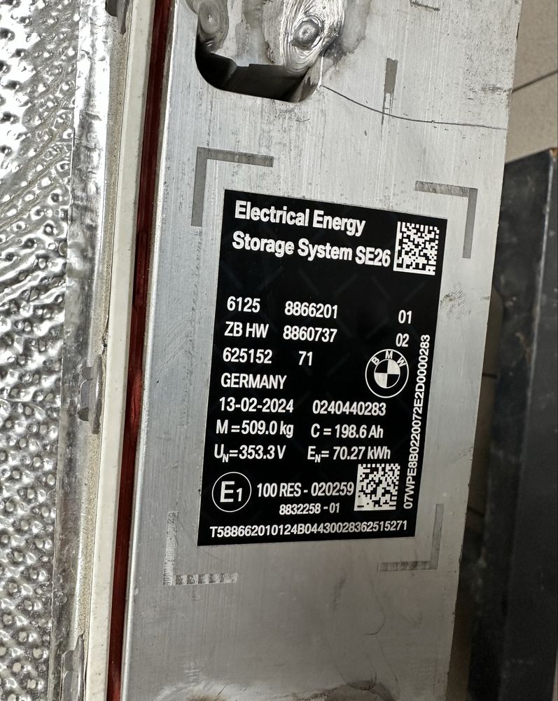 BMW i4 G26 батарея edrive 35e 70kw акумулятор бмв і4 г26