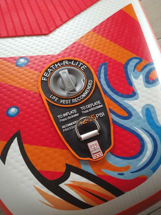 SUP deska KOI FunWater Feath-R-Lite 350cm 180kg + akcesoria Nowa