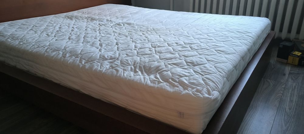 Materac 160x200 kieszeniowy, twardość średnia