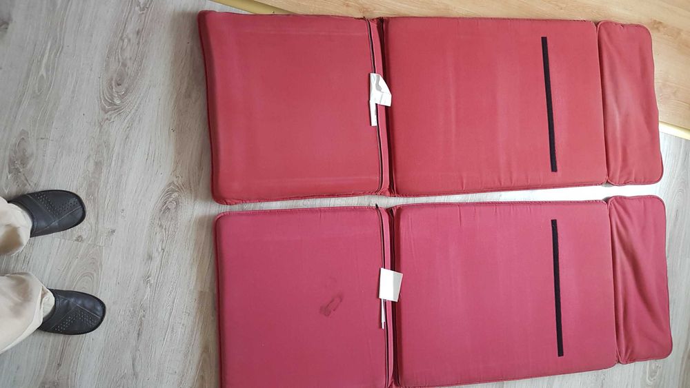 materac komplet na leżak na przykład ogrodowy wymiary160x59 x5