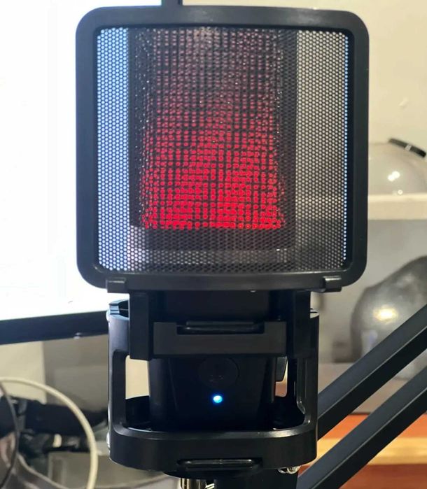 Супер микрофон с RGB подсветкой Zealsound юсб микрофон с креплением