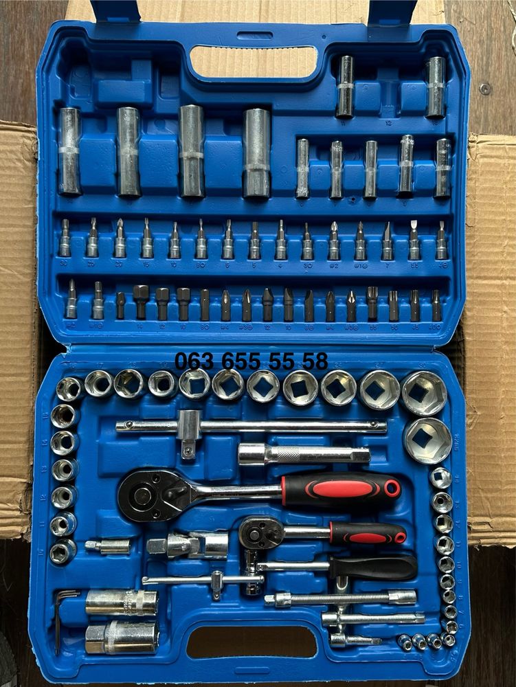 Набор ключей из 94 предметов в кейсе (TOOLS)