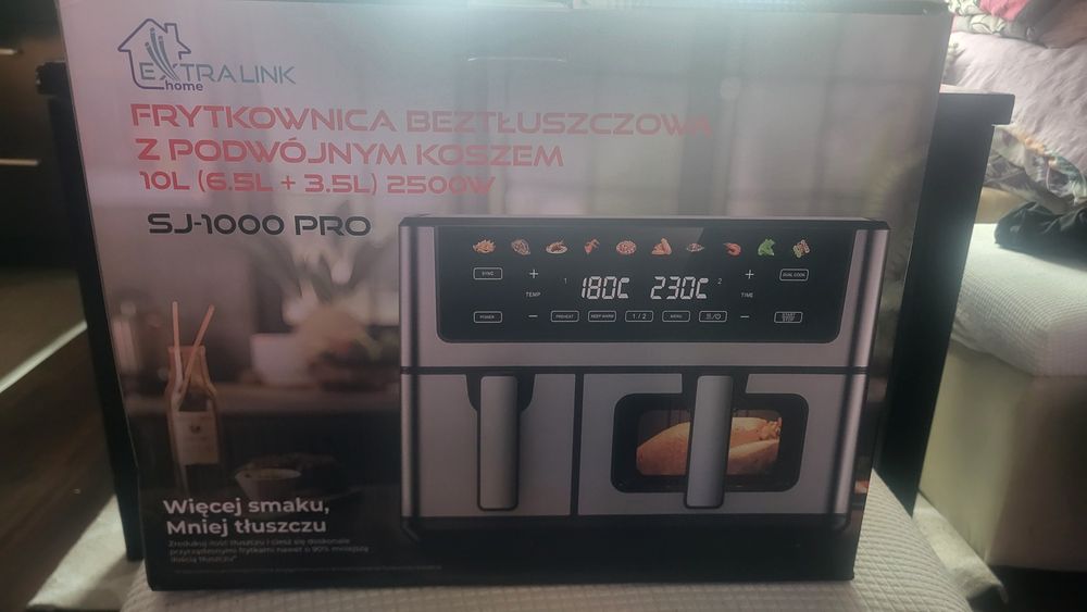 Extralink SJ-1000PRO Frytkownica,Air Fryer