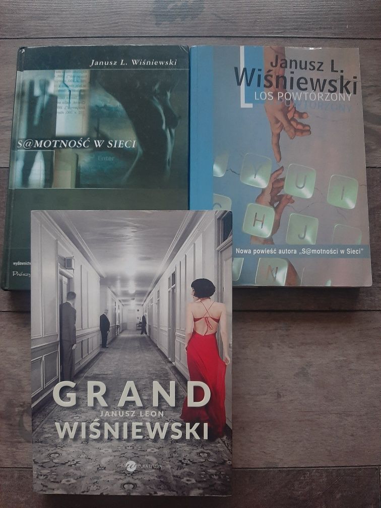 Janusz Wiśniewski 3 książki w pakiecie Grand, Los powtórzony i samotno