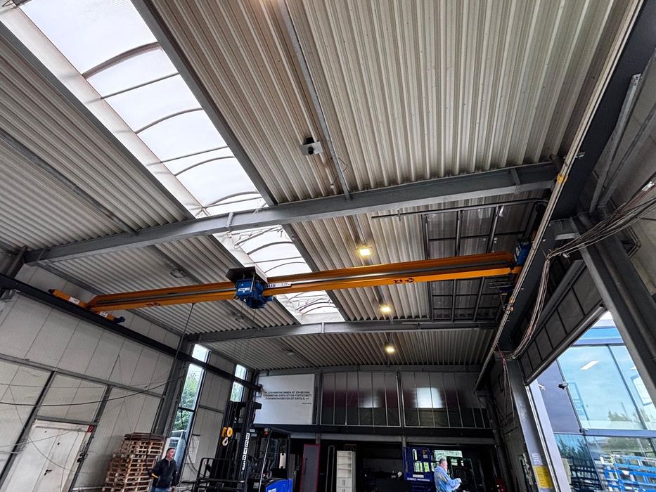 Suwnica Abus 3,2t 13,05m + 33m torowisko dźwig żuraw