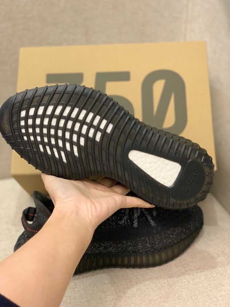 buty Espadryle adidasYeezy Boost350V2 czarny Espadryle R.41