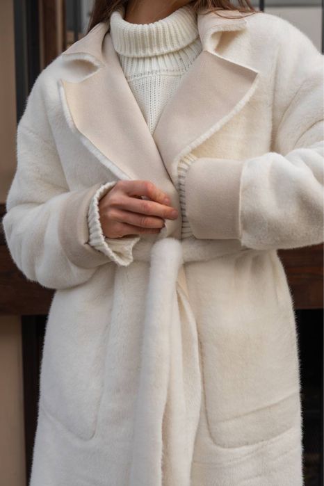 Дубленка замш/норка 42-64 р шубка