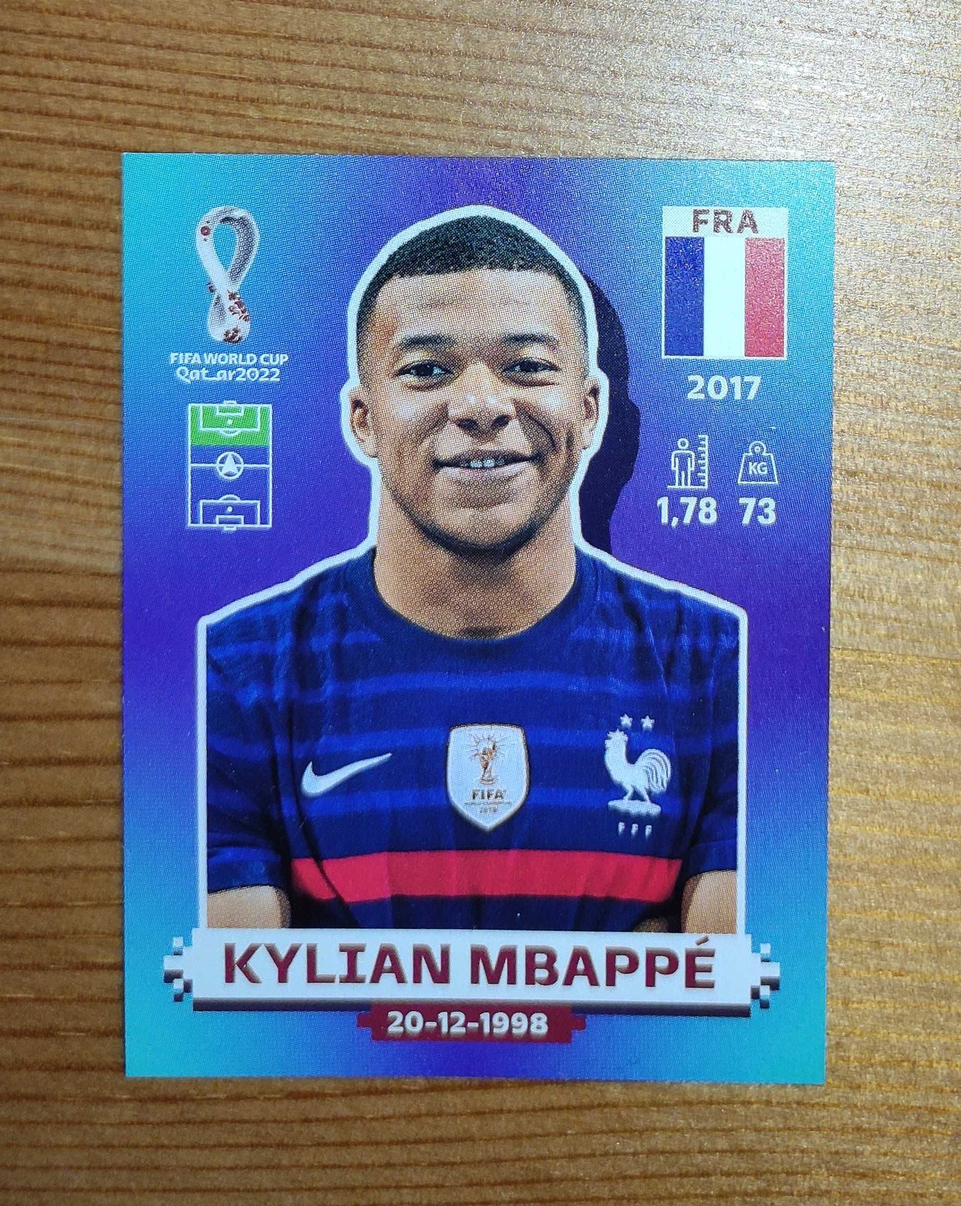 Kylian Mbappé - Sticker Panini Fifa World Cup Qatar 2022