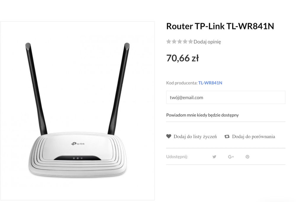 Wifi Router TP-Link