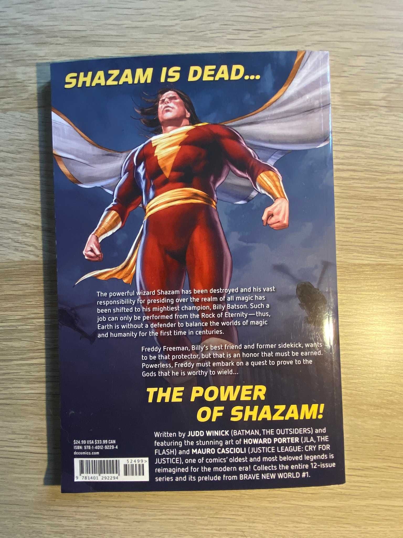 Trials of Shazam! Judd Winick, Howard Porter, Mauro Cascioli