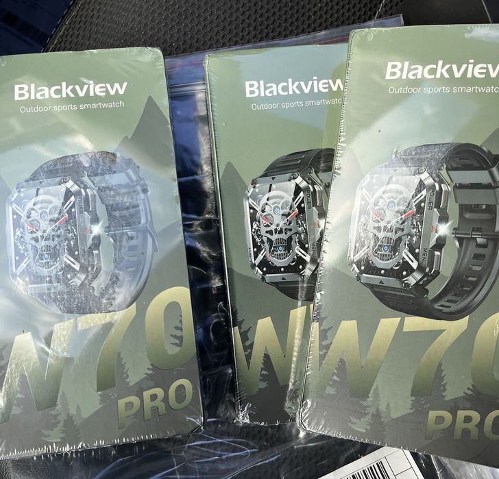 Смарт годинник Blackview W70 pro Black 900 mAh