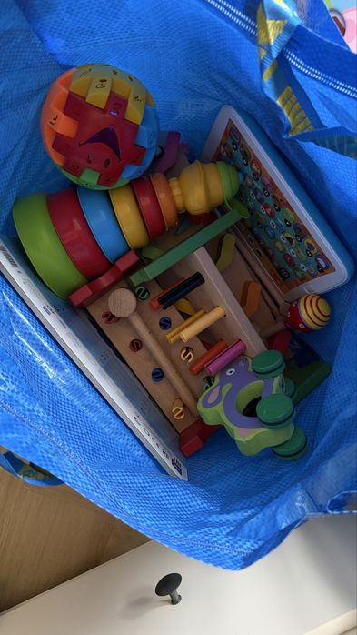 Worek zabawek dla dziecka