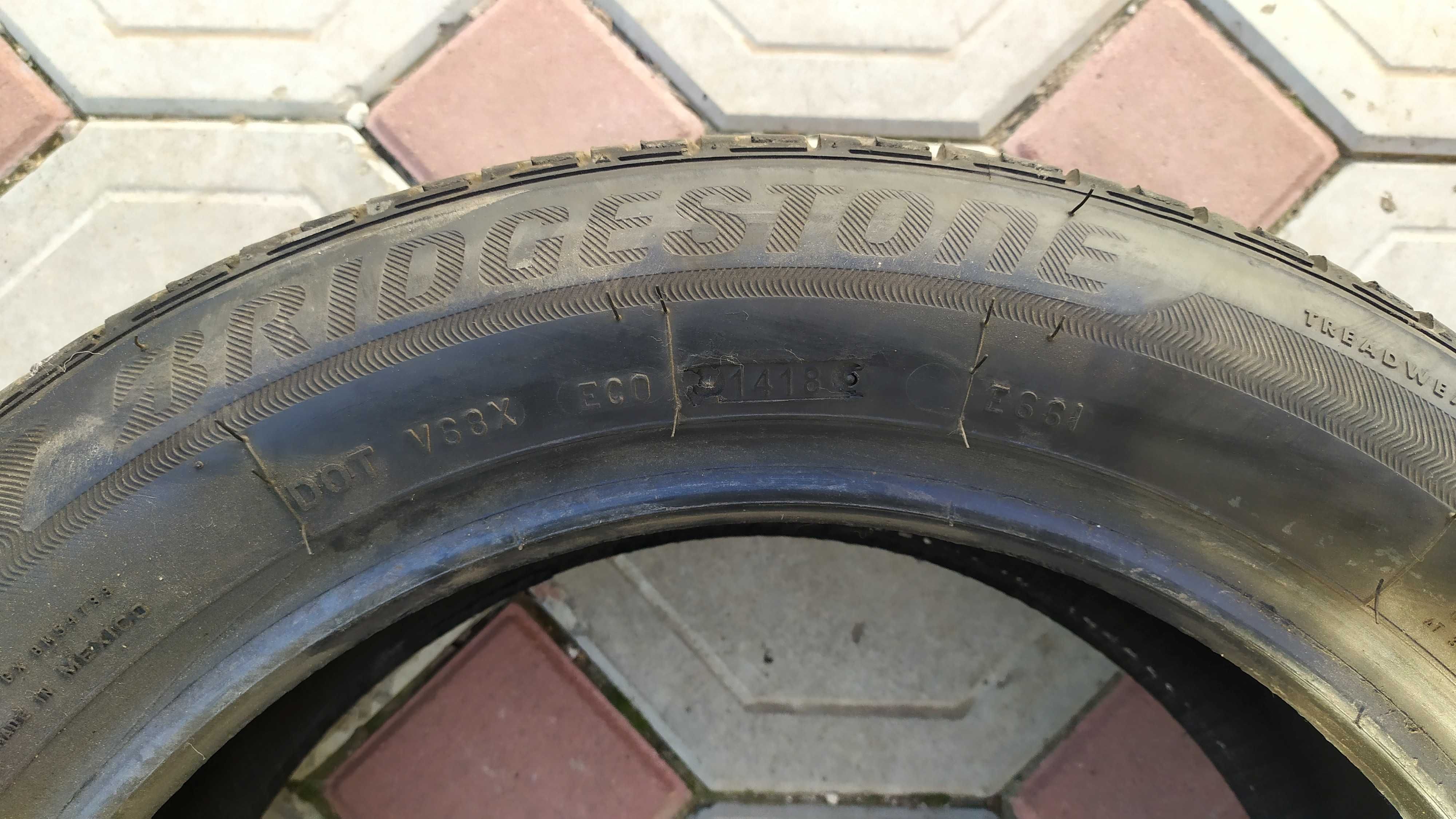 Шина 185/55 R15 Bridgestone Ecopia EP422 -1шт. Лето. Запаска. Одиночка