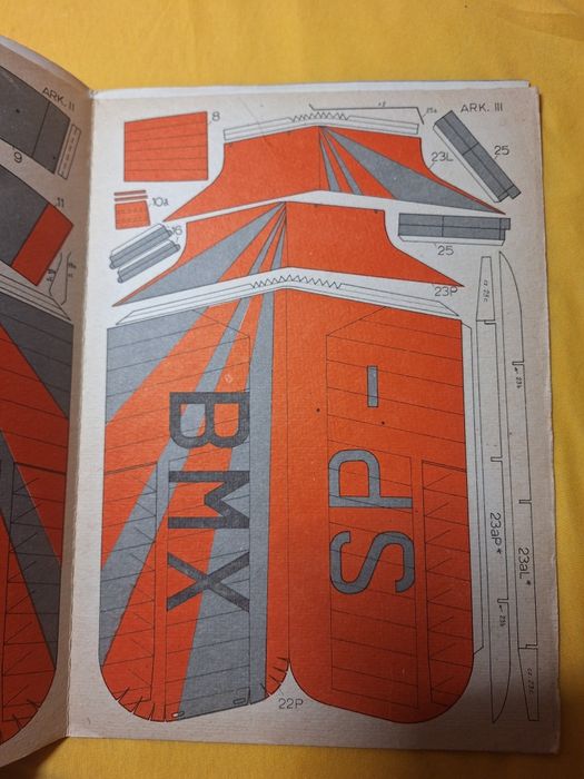 Mały Modelarz Samolot RWD 17 8/1984