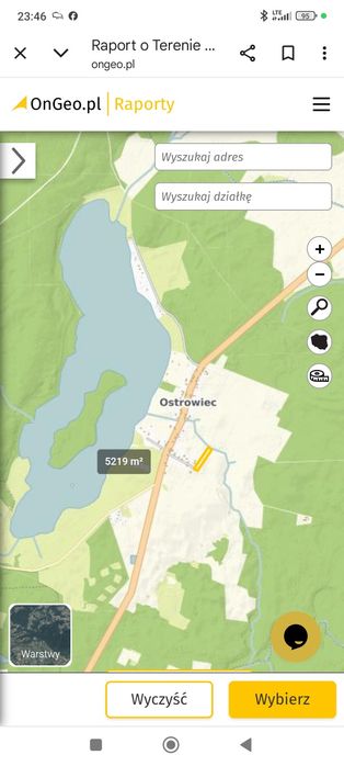 Działka budowlana 5219m²