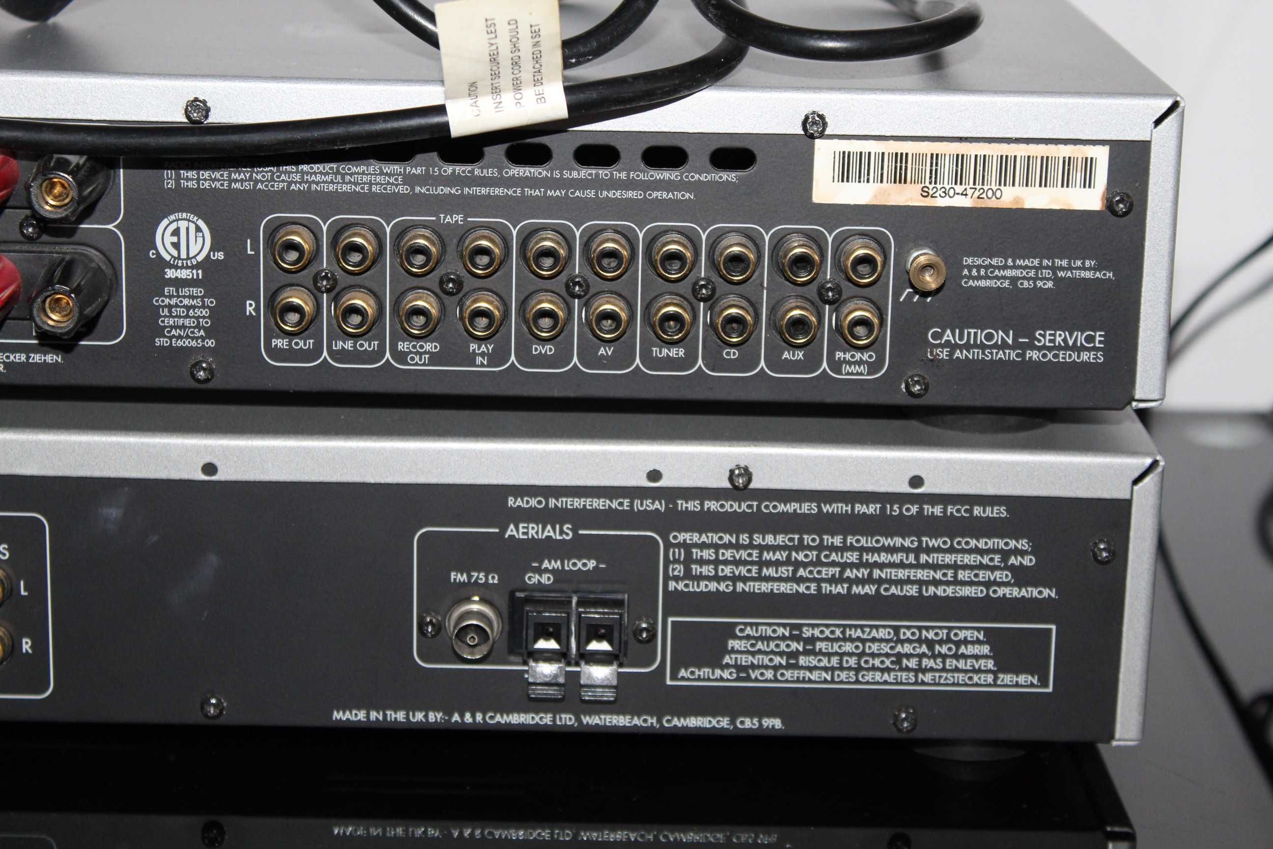 ARCAN T51 wzmacniacz i A80 tuner stereo zestaw audiofilski Wysyłka